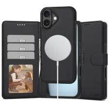 Tech-Protect wallet magsafe iphone 17 mátt fekete tok tok és táska
