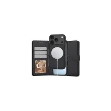 Tech-Protect Wallet MagSafe könyv tok iPhone 17 Pro Max, fekete tok és táska