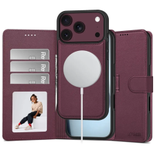 Tech-Protect Wallet MagSafe tok, Apple iPhone 17 Pro / 18 Pro - Mulberry tok és táska