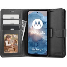 Tech-Protect Wallet tok Motorola Moto G04/G24/G24 Power - fekete tok és táska