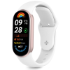 Tech-Protect Xiaomi Smart Band 8 / 9 / 10 / NFC okosóra szíj - Tech- Protect Iconband Pure - fehér szilikon szíj