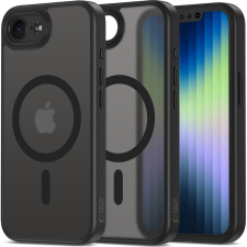 Tech-Protect ZONE MagCam MagSafe kameravédős hátlaptok iPhone 16e fekete-átlátszó (5906302360390) tok és táska