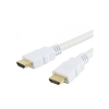 Techly 5.0m HDMI M/M HDMI kábel 5 M HDMI A-típus (Standard) Fehér (ICOC-HDMI-4-050WH)