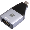 Techly IADAP USBC-HDMI4K video digitalizáló adapter 4096 x 2160 pixelek Fekete, Ezüst (IADAP-USBC-HDMI4K)