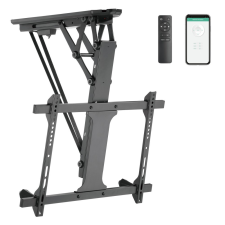 Techly ICA-PLB 546M 177,8 cm (70") Fekete tv állvány és fali konzol