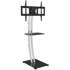 Techly ICA-TR14 TV tartókeret 177,8 cm (70") Fekete, Ezüst (ICA-TR14) tv állvány és fali konzol