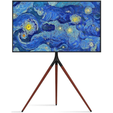 Techly ICA-TR18SAM TV tartókeret 165,1 cm (65") Dió (ICA-TR18SAM) tv állvány és fali konzol