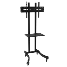 Techly ica-tr23 gurulós padlóállvány 32-70&quot; lcd kijelz&#337;höz tv állvány és fali konzol