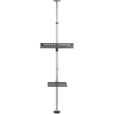 Techly ICA-TR32 TV tartókeret 177,8 cm (70") Ezüst (ICA-TR32) tv állvány és fali konzol