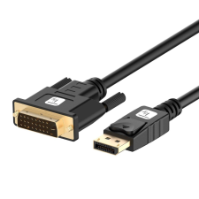 Techly ICOC DSP-C12-020P DisplayPort 1.2 - DVI-D Kábel 2m - Fekete kábel és adapter