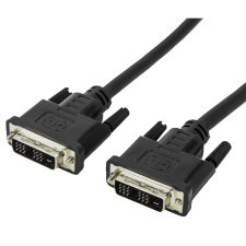 Techly ICOC DVI-8050 DVI-D - DVI-D Kábel 5m - Fekete kábel és adapter