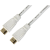 Techly ICOC HDMI-4-005NWT HDMI kábel 0,5 M HDMI A-típus (Standard) Fehér (ICOC-HDMI-4-005NWT)