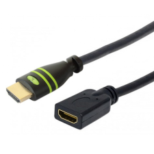 Techly ICOC HDMI - HDMI Hosszabbító Kábel 1.8m - Fekete kábel és adapter