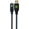 Techly ICOC MUSB31-CMAM05T USB kábel USB 3.2 Gen 1 (3.1 Gen 1) 0,5 M USB A USB C Fekete (ICOC MUSB31-CMAM05T)