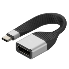 Techly ICOC-USBC-DP12 USB-C apa - DIsplayport anya Adapter kábel és adapter