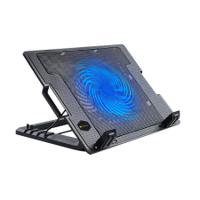 Techly ICOOL-CP12TY 17,3" Laptop hűtőpad - Fekete laptop kellék