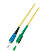 Techly ILWL D9-M-030TY InfiniBand és száloptikai kábel 3 M SC Sárga (TLY_363692)