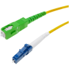 Techly ILWL D9-MAL-030TY InfiniBand és száloptikai kábel 1 M LC SC LC/SC Sárga (TLY_620522)