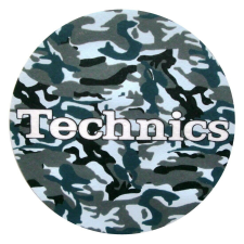  Technics Slipmats Army Blue lemezjátszó tartozék