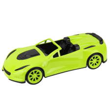 Technok Cabrio sportkocsi, Technok, (3787), zöld autópálya és játékautó