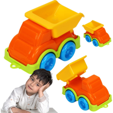 Technok Műanyag Dömper - Narancssárga, 11 cm (MIK-TEH5170-0) autópálya és játékautó