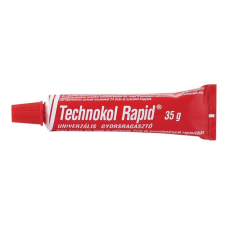 Technokol Ragasztó, folyékony, 35 g, TECHNOKOL &quot;Rapid&quot;, piros ragasztó