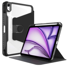 TECHSUIT IPad Air 13 (2024) tok - Techsuit Crystal Vision - fekete tablet tok