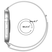 TECHSUIT Szíj Huawei Watch Fit 3-hoz - Techsuit óraszíj (W009) - rózsaszín okosóra kellék