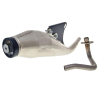 Tecnigas GP4 kipufogó - Vespa LX50 4T (4 ütemű) 4V, Vespa S 50 4T (4 ütemű) 4V Tecnigas Kipufogó és alkatrészei Kipufogó Robogó kipufogó (tuning)