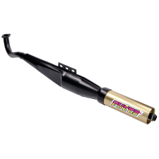 Tecno Kipufogó Jamarcol Fuego fekete / arany a Puch Maxi számára egyéb motorkerékpár alkatrész