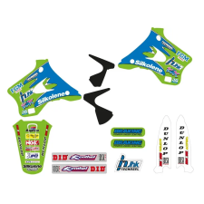  TECNOSEL Matricaszett Kawasaki Csapat 1996 információs címke