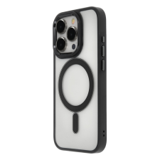 TectoShield Satin Elegant MagSafe-kompatibilis tok iPhone 15 Plus - fekete tok és táska