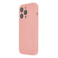 TectoShield Soft Touch MagSafe-kompatibilis tok iPhone 14 - pasztel rózsaszín tok és táska