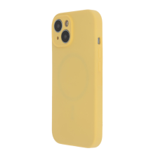 TectoShield Soft Touch MagSafe-kompatibilis tok iPhone 15 Pro Max - pasztel sárga tok és táska
