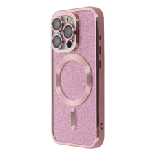 TectoShield SparkleFlex MagSafe-kompatibilis tok iPhone 15 Plus - rózsaszín tok és táska