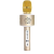 Teddies Bluetooth Karaoke Mikrofon - arany
