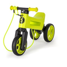 Teddies Neon Funny Wheels 2 az 1-ben, zöld lábbal hajtható járgány