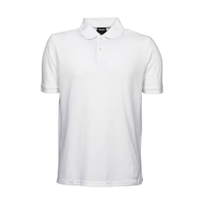 Tee Jays Férfi galléros póló rövid ujjú Tee Jays Heavy Polo Piqué - XL, Fehér