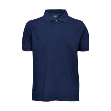 Tee Jays Férfi galléros póló rövid ujjú Tee Jays Heavy Polo Piqué - XL, Sötétkék (navy) férfi póló