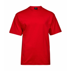 Tee Jays Férfi rövid ujjú póló Tee Jays Sof Tee -4XL, Piros