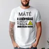 TeeInBlue A legénybúcsú alakulat részeg tagja - egyedi neves póló legénybúcsúra Fehér póló / fehér / L