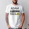 TeeInBlue A legénybúcsú alakulat tagja - egyedi neves póló legénybúcsúra Fehér póló / fehér / S
