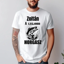 TeeInBlue A legjobb motoros póló névvel Póló / fehér / XL ajándéktárgy