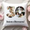 TeeInBlue Egyedi párna számmal évfordulóra, születésnapra 30-39 Párna / FEHÉR HÁTOLDAL / szivacs