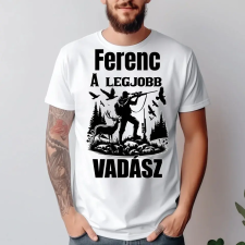TeeInBlue Egyedi vadász póló Póló / fekete / L ajándéktárgy