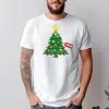 TeeInBlue Faszom karácsonyi póló egyedi felirattal Póló / fehér / M