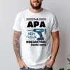 TeeInBlue Ha Apa nem tudja megjavítani póló Póló / fehér / M