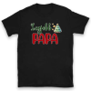 TeeInBlue Legjobb papa karácsonyi póló Póló / fekete / M