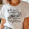 TeeInBlue Póló mamának - senki sem tökéletes, de a mamák átkozottul közel állnak hozzá Póló / fehér / XL