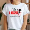 TeeInBlue Rosszak listájára kerültem vicces karácsonyi póló nőknek Póló / fehér / M